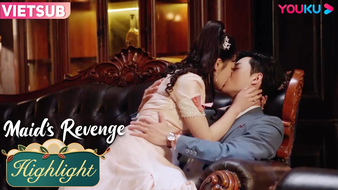 Nụ hôn ngọt ngào của cặp đôi Thính Dao Thiên Dật | Thiên Kim Nha Hoàn | YOUKU