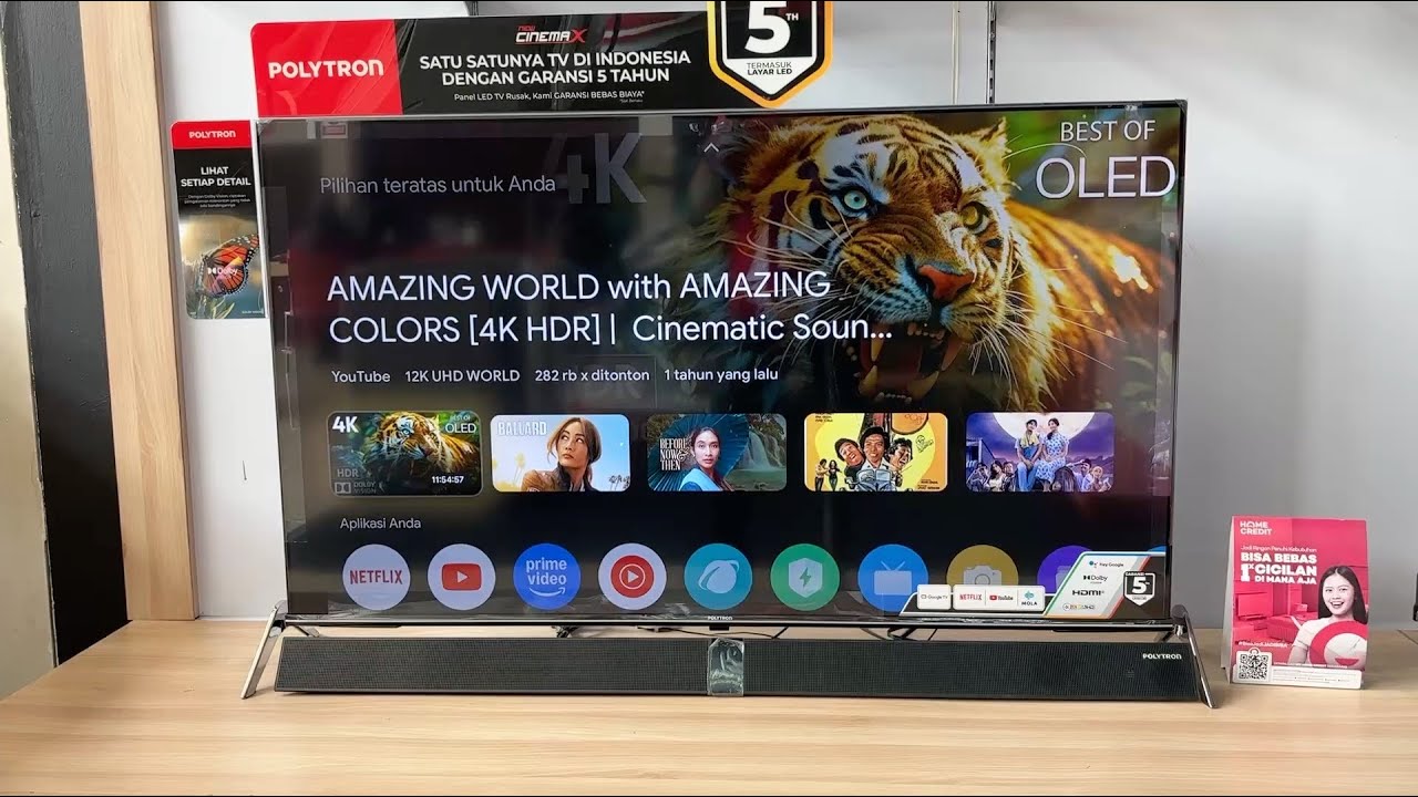 REVIEW GOOGLE TV POLYTRON PLD 50BUG5058 PLUS SOUNDBAR