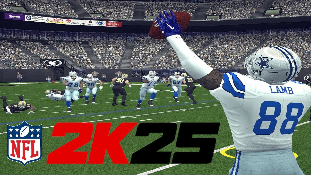 NFL 2K25 - Cowboys vs Saints
