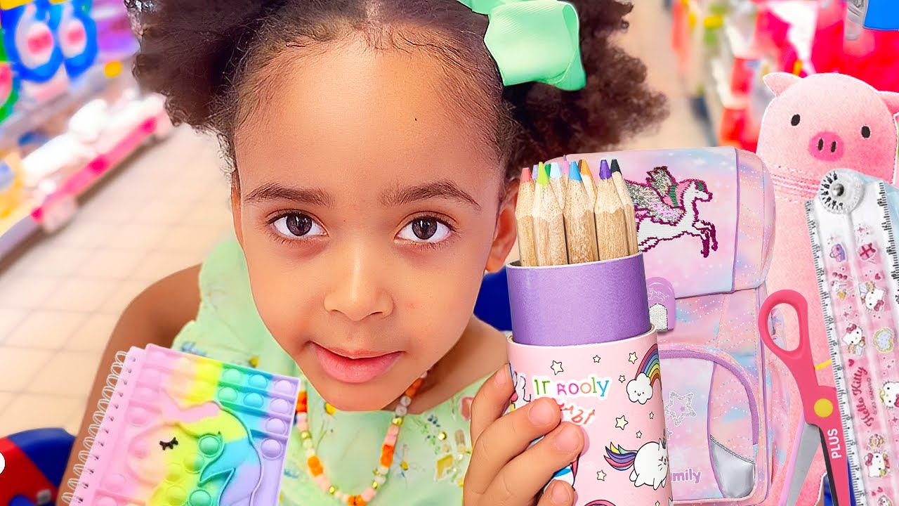 1ERE CHASSE aux FOURNITURES SCOLAIRES pour THEA BABY BOSS