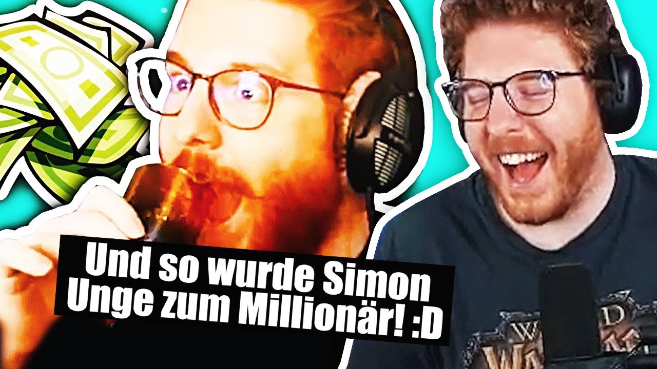 Unge REAGIERT auf Wie UNGE Million&auml;r wurde | #ungeklickt