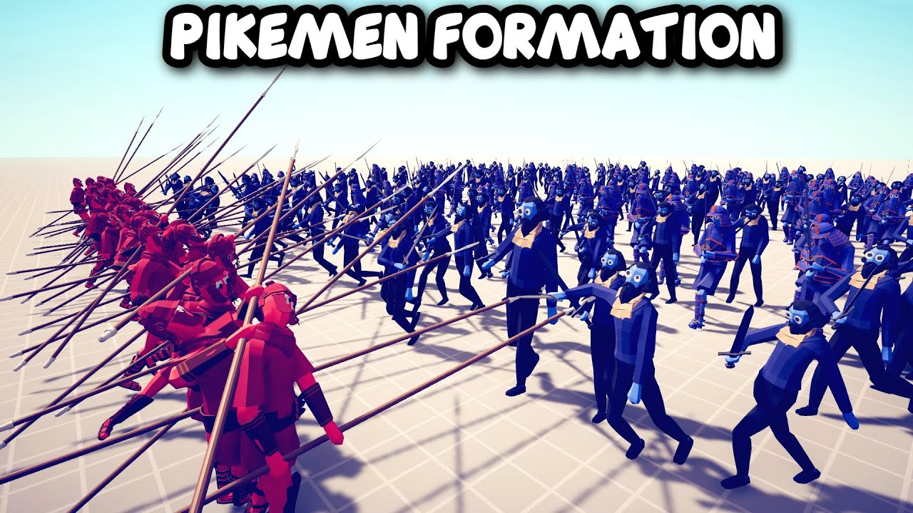 PIKEMEN FORMATION Vs EVERY UNITS - TABS - Totally Accurate Battle Simulator