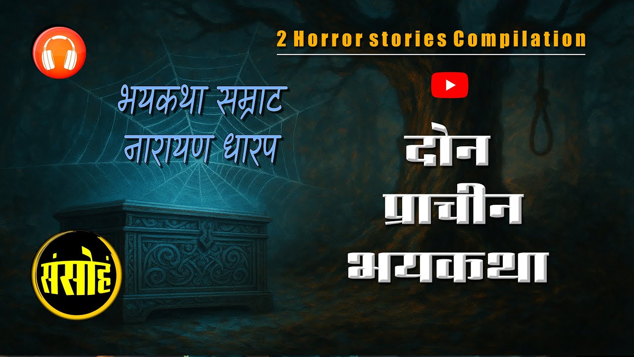 नारायण धारप यांच्या दोन संपूर्ण भयकथा मराठी पॉडकास्ट स्पेशल एपिसोड  | Marathi Horror Podcast