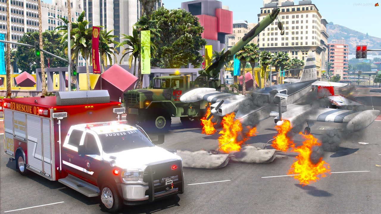 Буксировка потерпевшего крушение самолета в GTA 5 RP идет УЖАСНО неправильно!