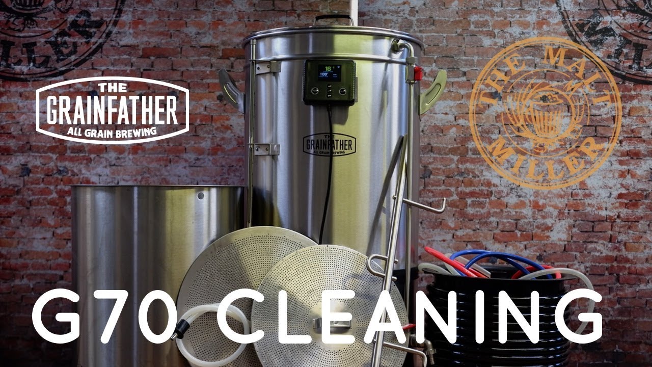 GRAINFATHER G70 - THE MALT MILLER - CLEANING