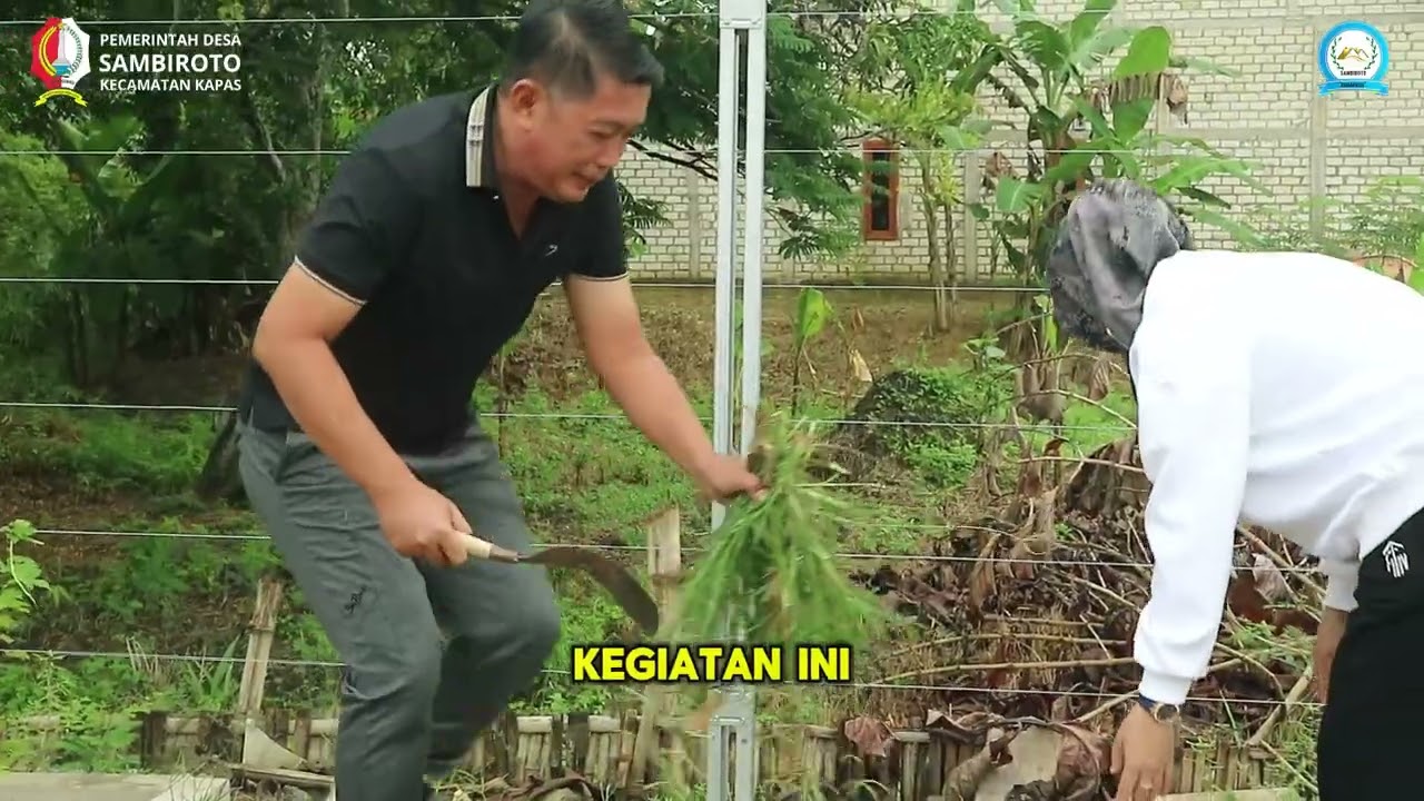 Gerakan Indonesia ASRI Desa Sambiroto Kapas Bojonegoro