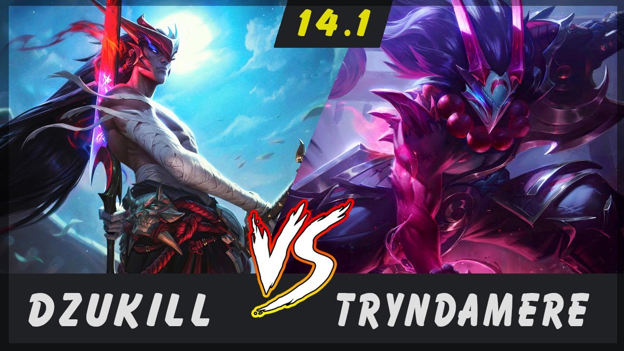Dzukill - Yone vs Tryndamere TOP Patch 14.1 - Yone Gameplay