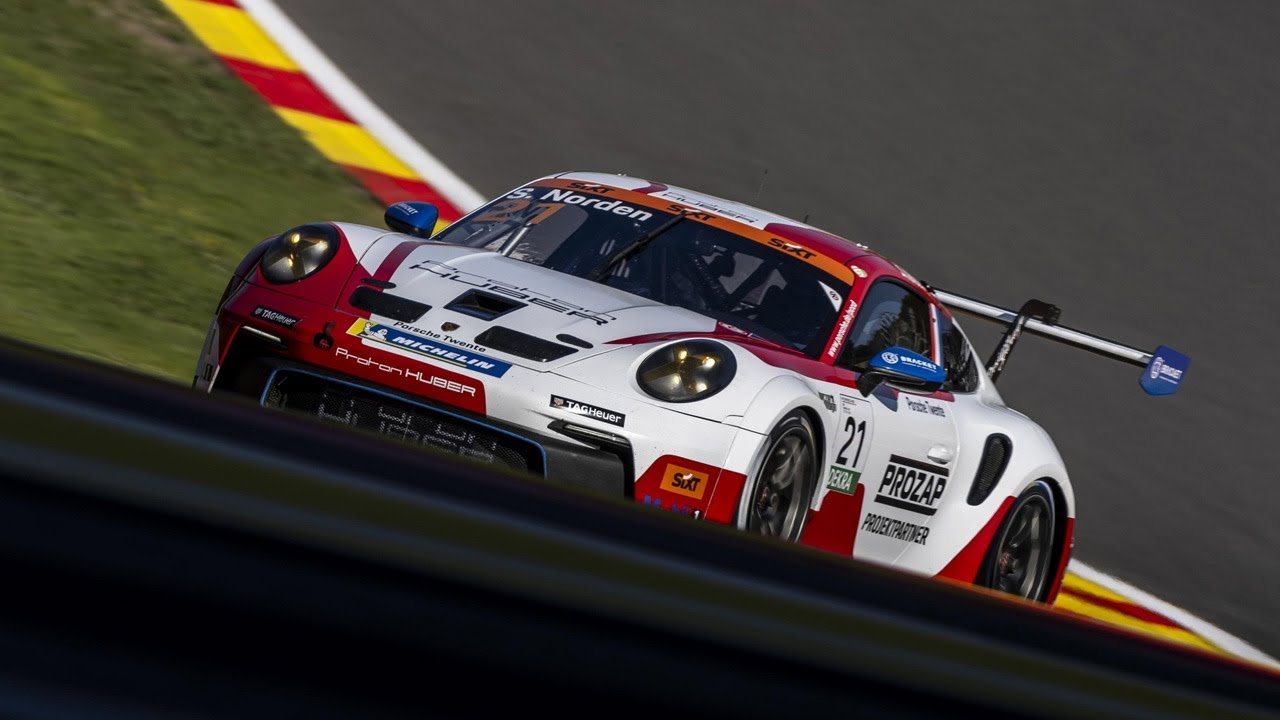 🇩🇪 HIGHLIGHTS Rennen 3 + 4  Spa-Francorchamps (BEL) |  Porsche Sixt Carrera Cup Deutschland 2025