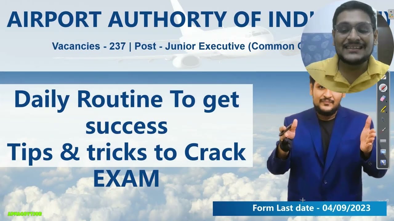 AAI JE (COMMON CADRE) EXAM PREPARATION | FOLLOW THIS TIMETABLE TO BECOME TOPPER (2023)