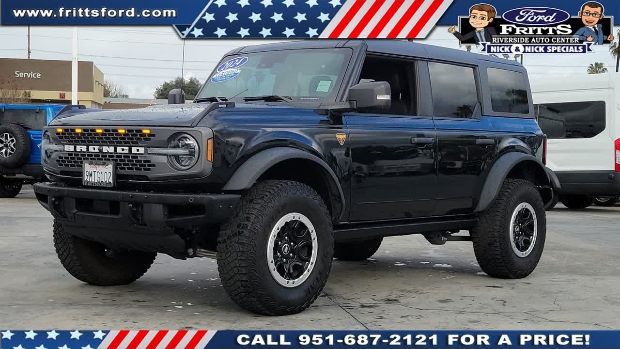 2024 Ford Bronco Badlands Riverside, Temecula, Fontana, Moreno Valley, San Bernardino CA