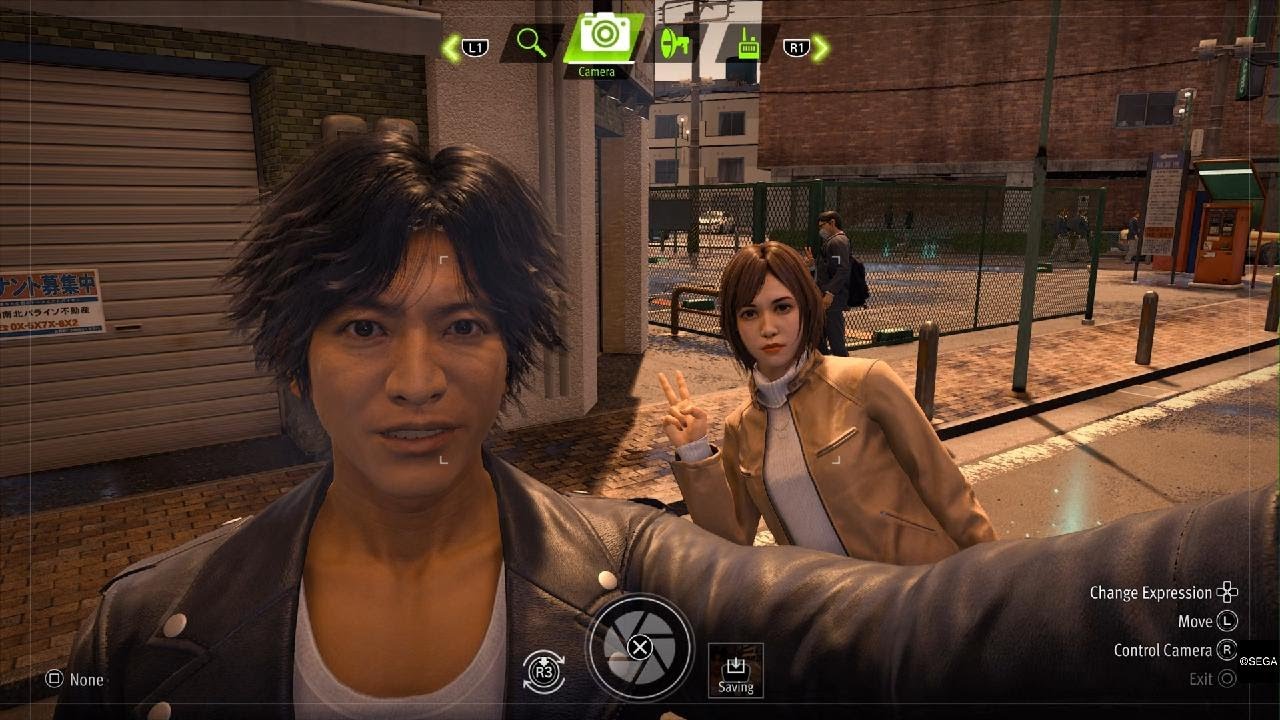When your gf assist you in a street fight - Lost Judgment