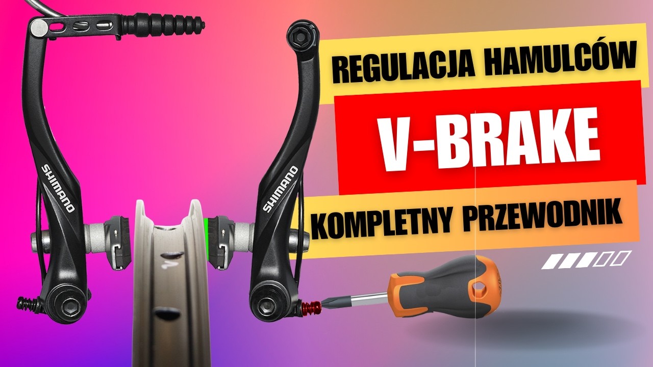 Zaciski hamulca typu V-Brake: Regulacja Krok Po Kroku!