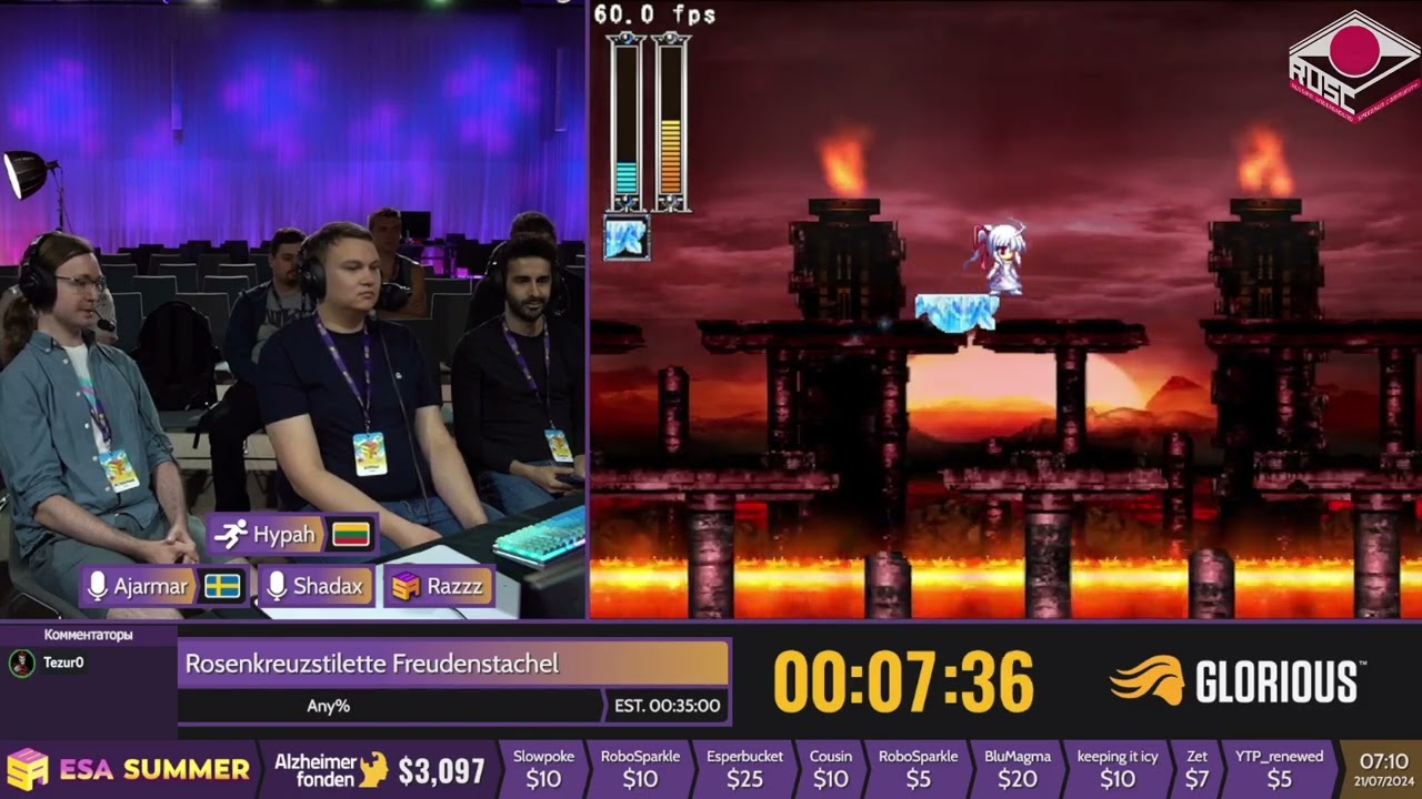 [RU] Rosenkreuzstilette Freudenstachel [Any%] от @Hypah - #ESASummer2024