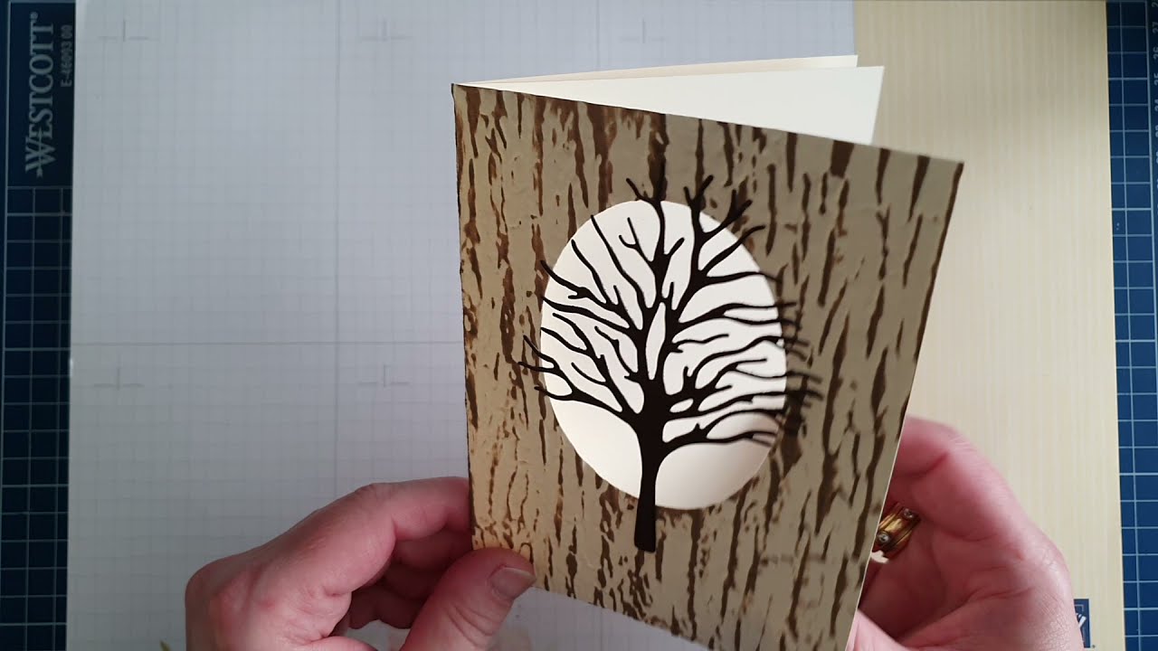 Karte mit Durchblick