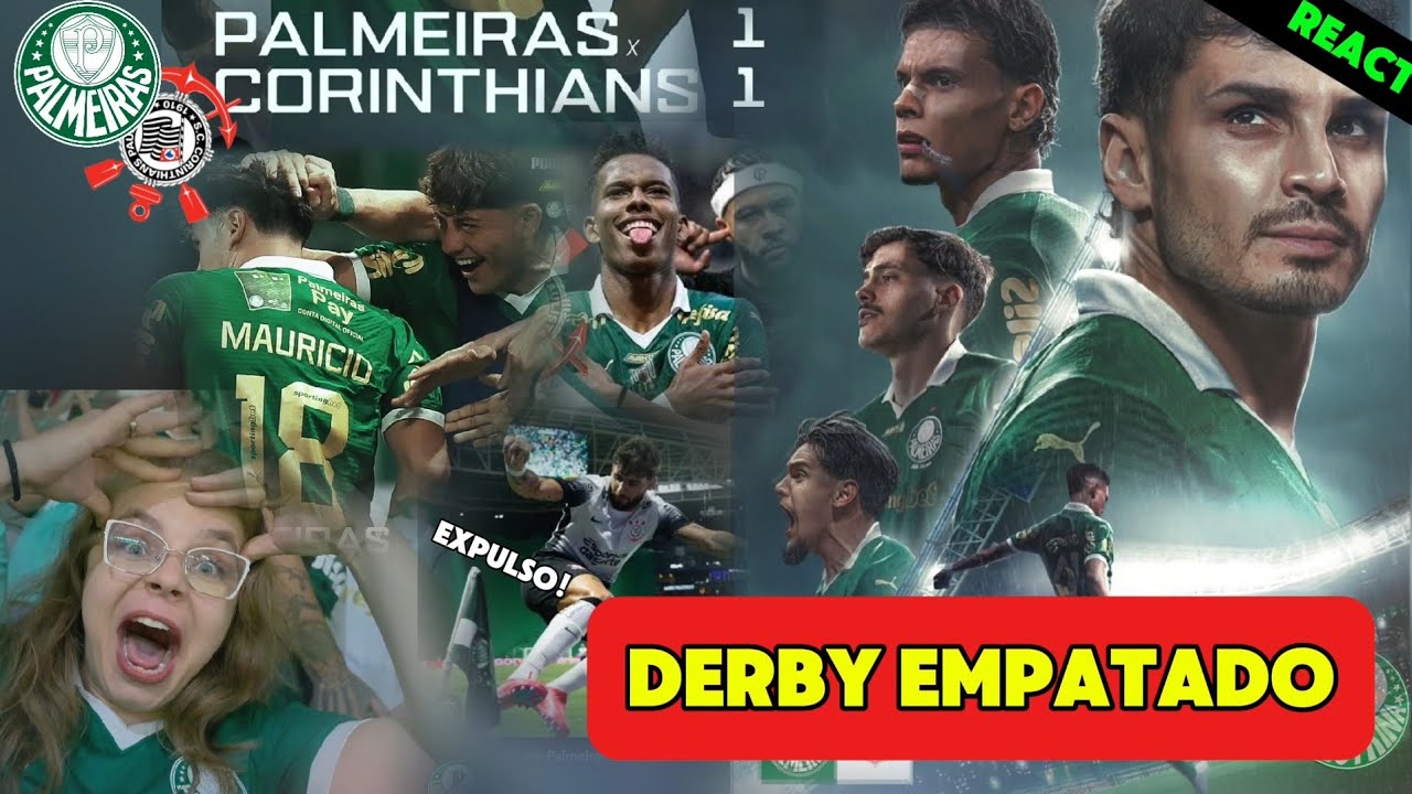 [ARQUIBANCADA] DERBY TERMINA EMPATADO NO ALLIANZ PALMEIRAS 1x1 CORINTHIANS
