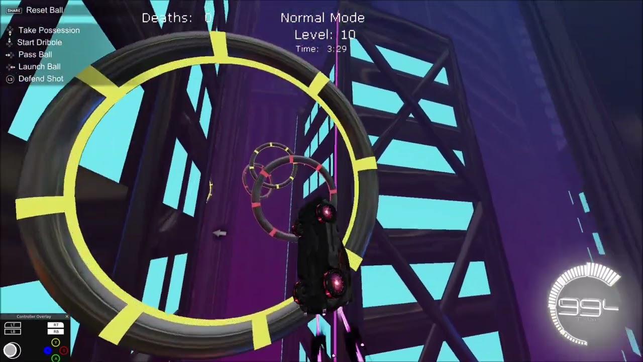 Neon Rings - Fast Constant Directional Air Roll