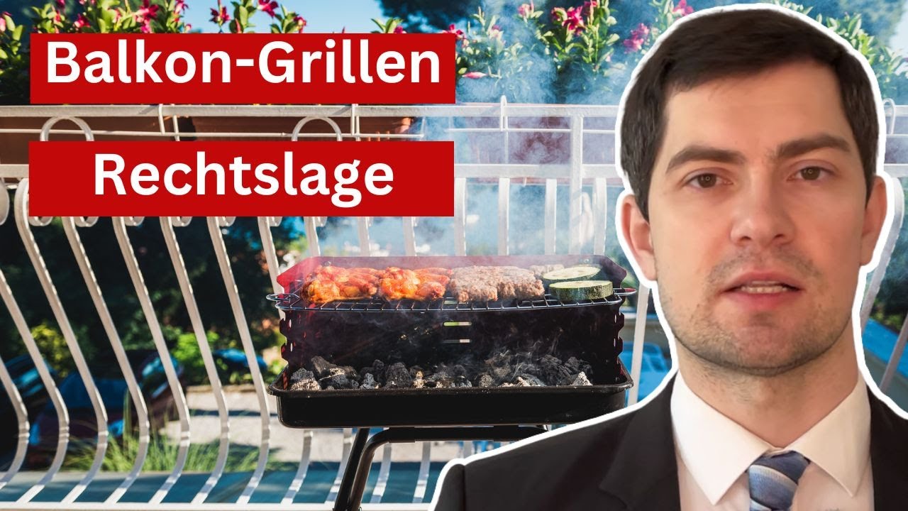 Grillen auf dem Balkon: Was ist erlaubt?