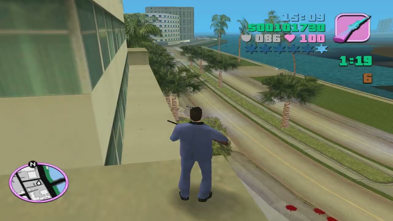 GTA Vice City Rampage Mission with Sniper Rifle