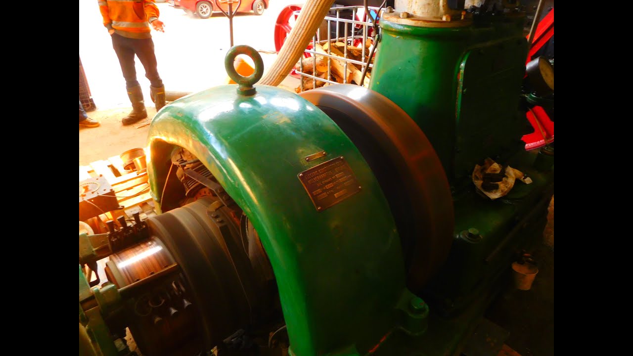 Lucien Nunes' Bellis & Morcom Engine & Generator Pt.1