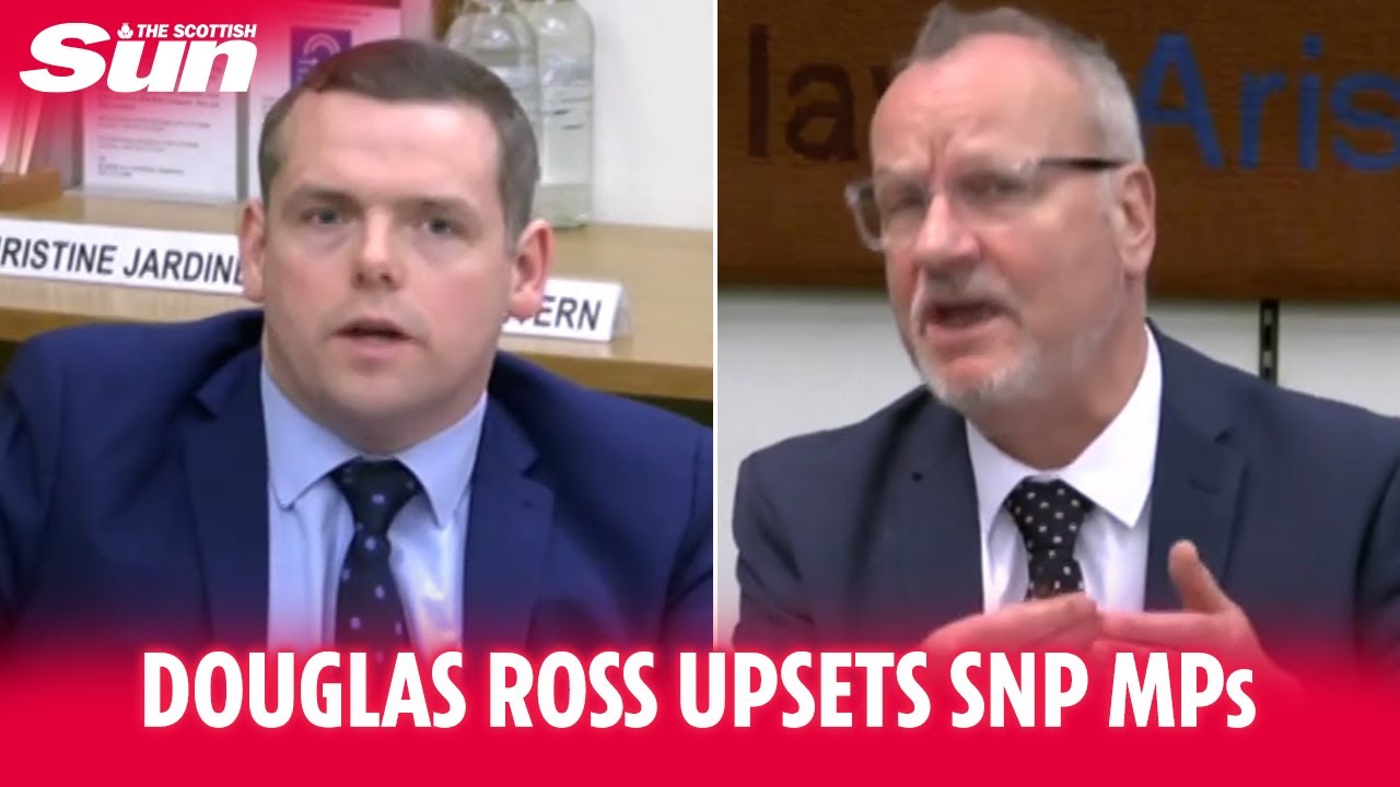 Douglas Ross upsets SNP MPs as he pushes questions about Scottish wind power 'lies'