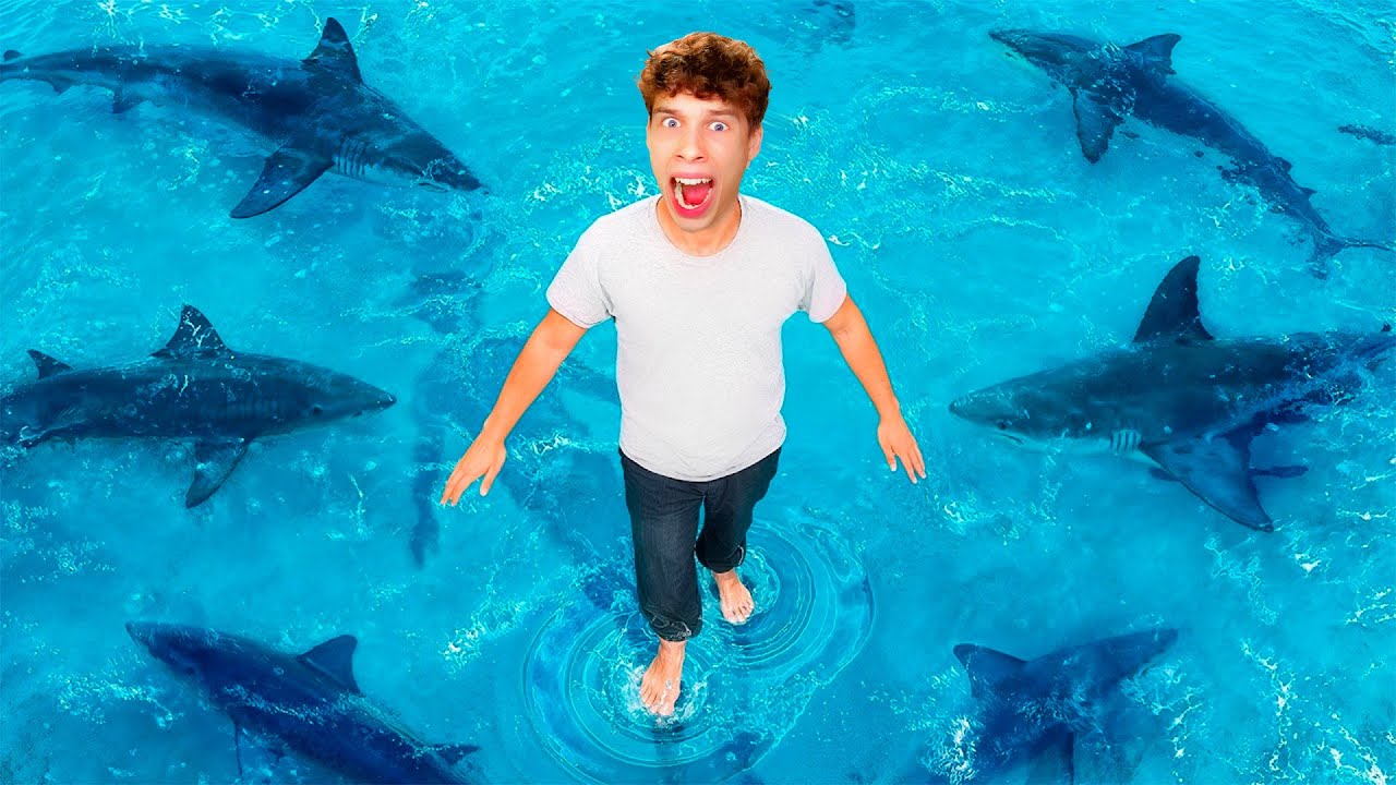 ¡Caminando En Trampa De Agua!