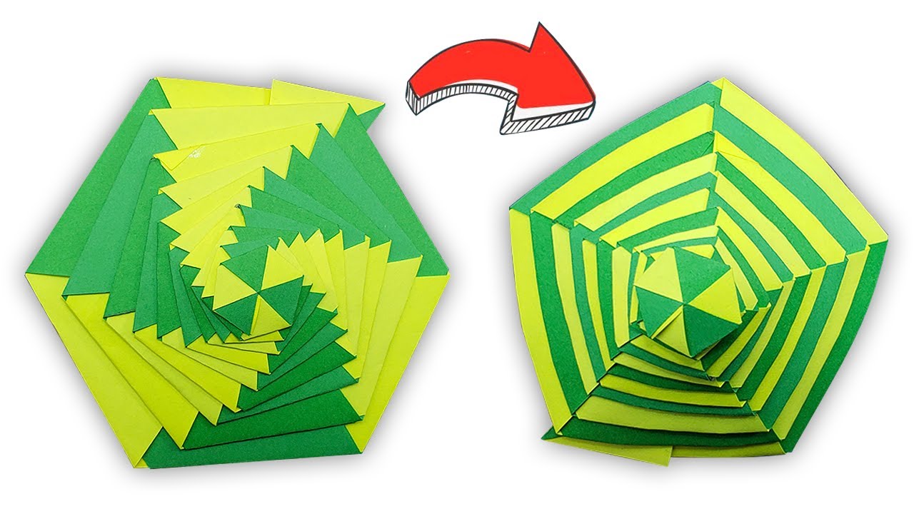 Juguete ANTIESTRES - TRANSFORMABLE de papel | Paper toy antistress transformer | Оригами | Origami