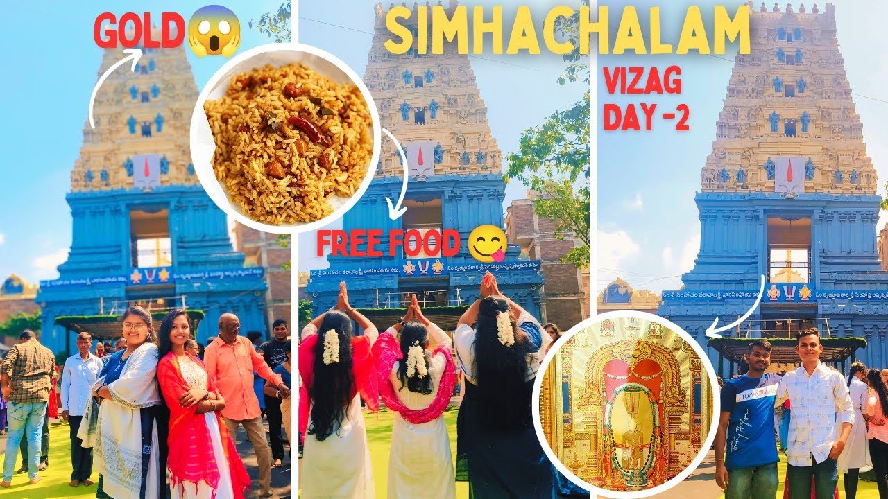 Simhachalam Temple Complete Guide ||Vizag Tourist Places||Day 2 😃✌🏻