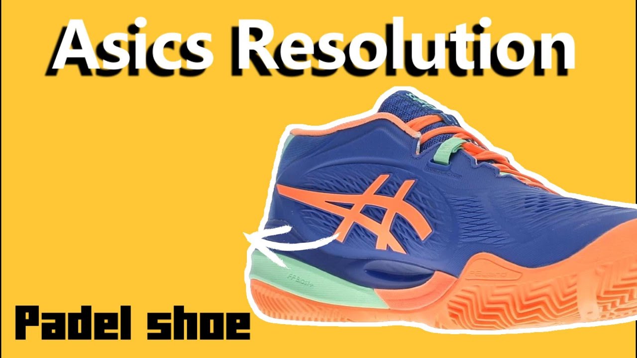 Asics Resolution Padel Vivid Coral