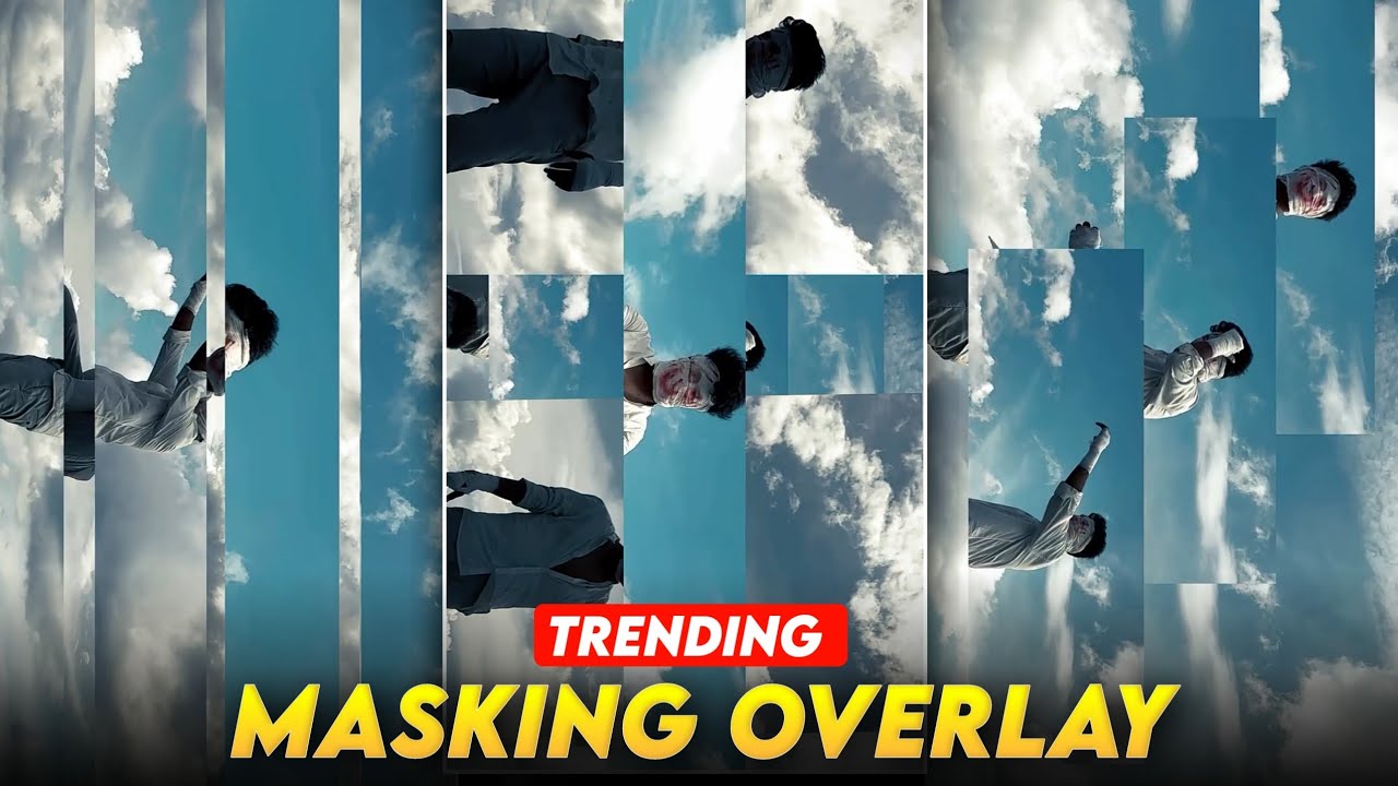 Instagram Trending Masking Overlay Reels Video Editing In Mobile | Capcut Video Editing | Cinematic