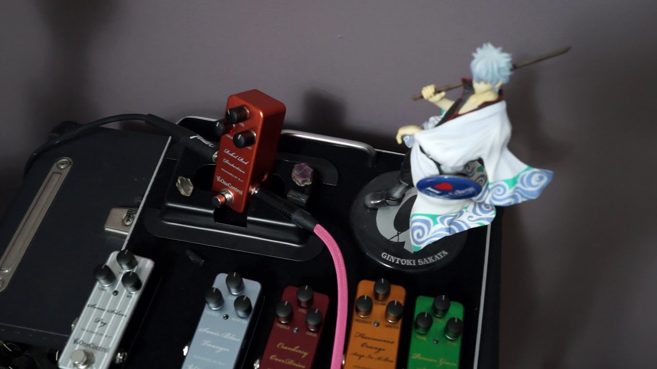 Bobby DeVito demos the One Control Rebel Red Distortion BJFe Dyna Red