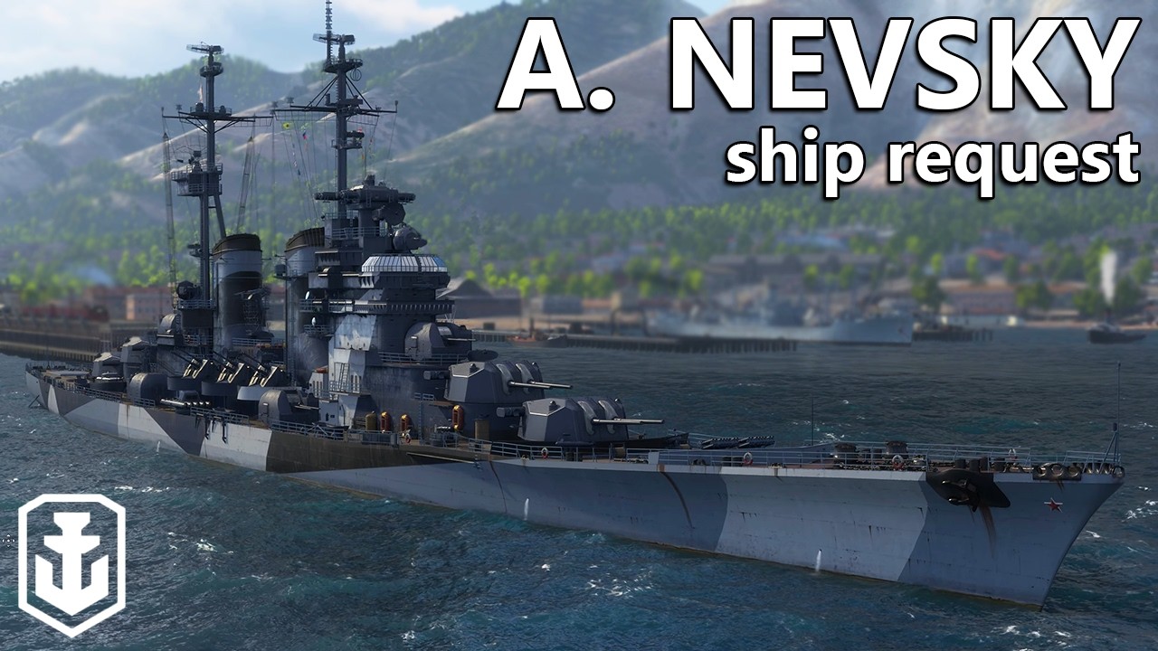 The Best Radar in the Game - A. Nevsky Ship Request (World of Warships)
