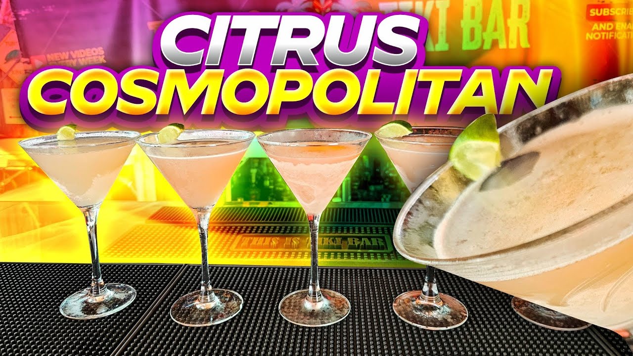 Citrus Cosmopolitan Secrets: Who REALLY Created the Cosmopolitan?