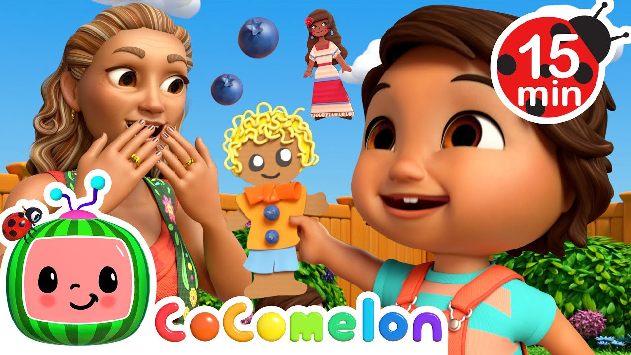 Pin Pon es un Muñeco 🎵 Canciones Infantiles | Nina's Familia | CoComelon Nursery Rhymes Kids Songs