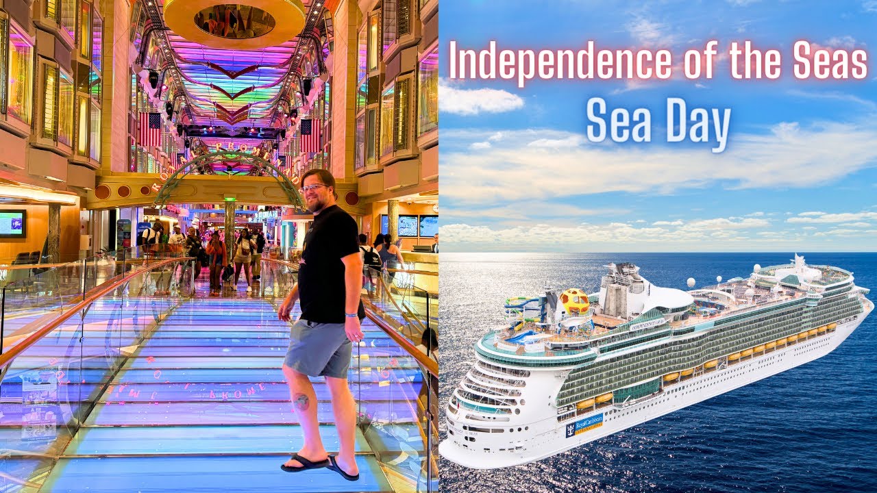 Day at Sea on Royal Caribbean Independence of the Seas | Day 2 | Family Cruise Vacation