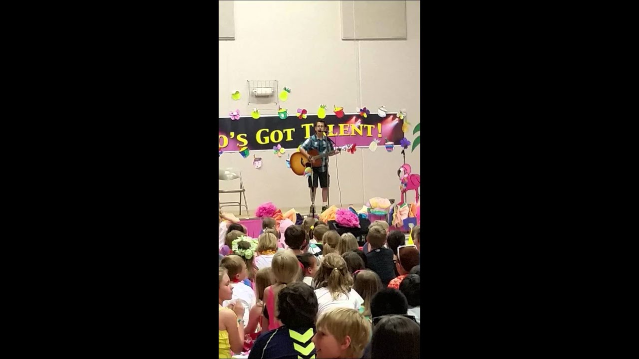 Counting Stars Talent show 11yr old rocks it