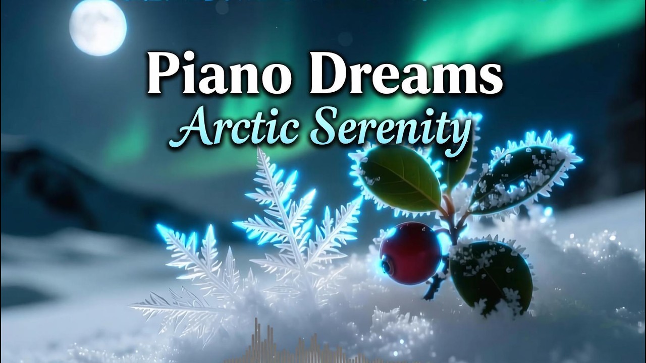Northern Lights Dream: 2.9H Gentle Piano Music for Deep Sleep, Study & Focus Aurora Borealis, No SFX