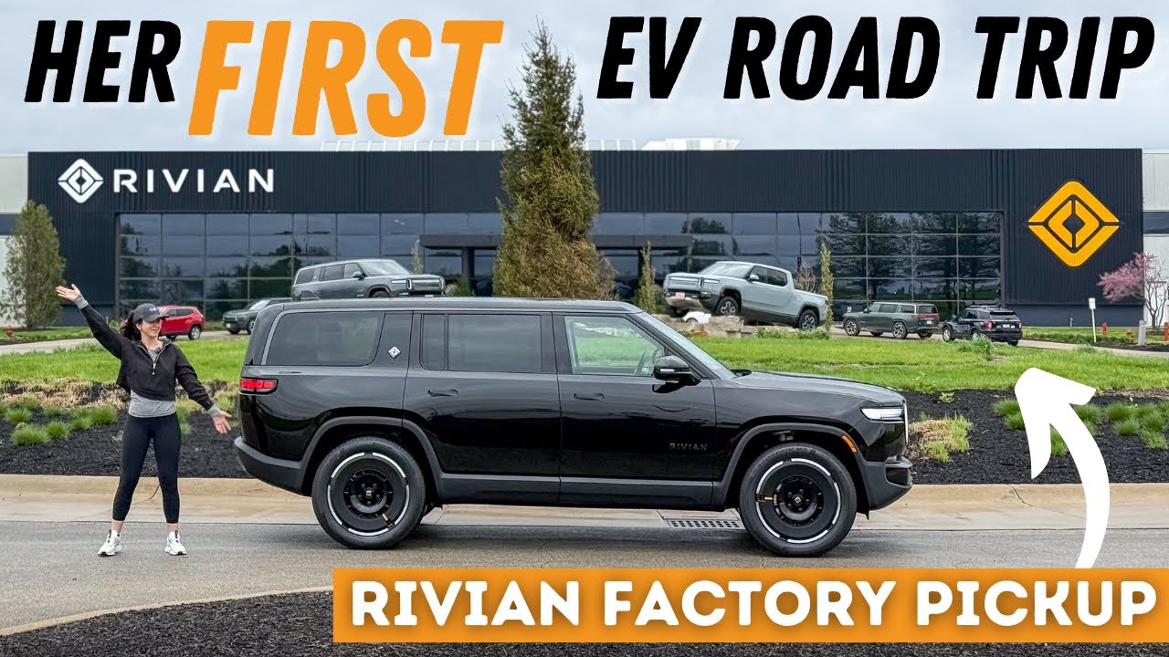 First Road Trip In Our New Rivian R1S! Bringing It 1,000 Miles Home From The Factory