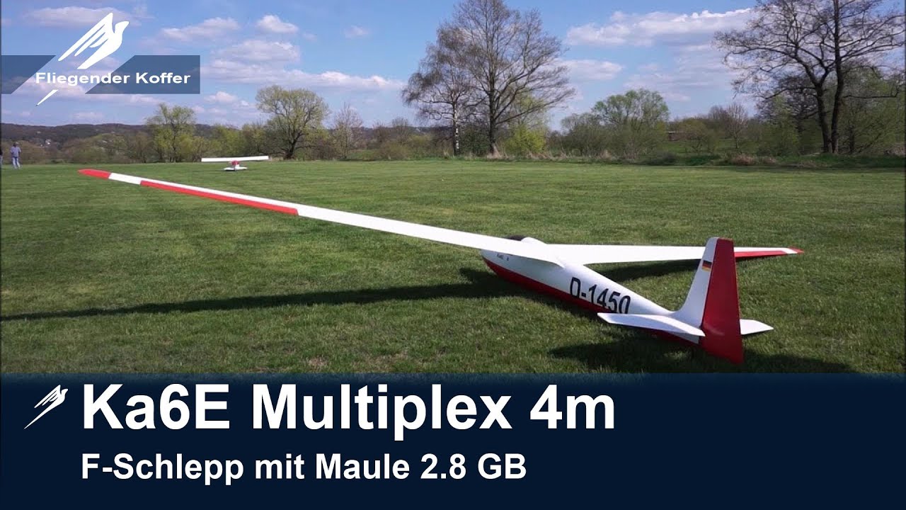 Ka6E Multiplex 4m & Maule GB 2.8 F-Schlepp