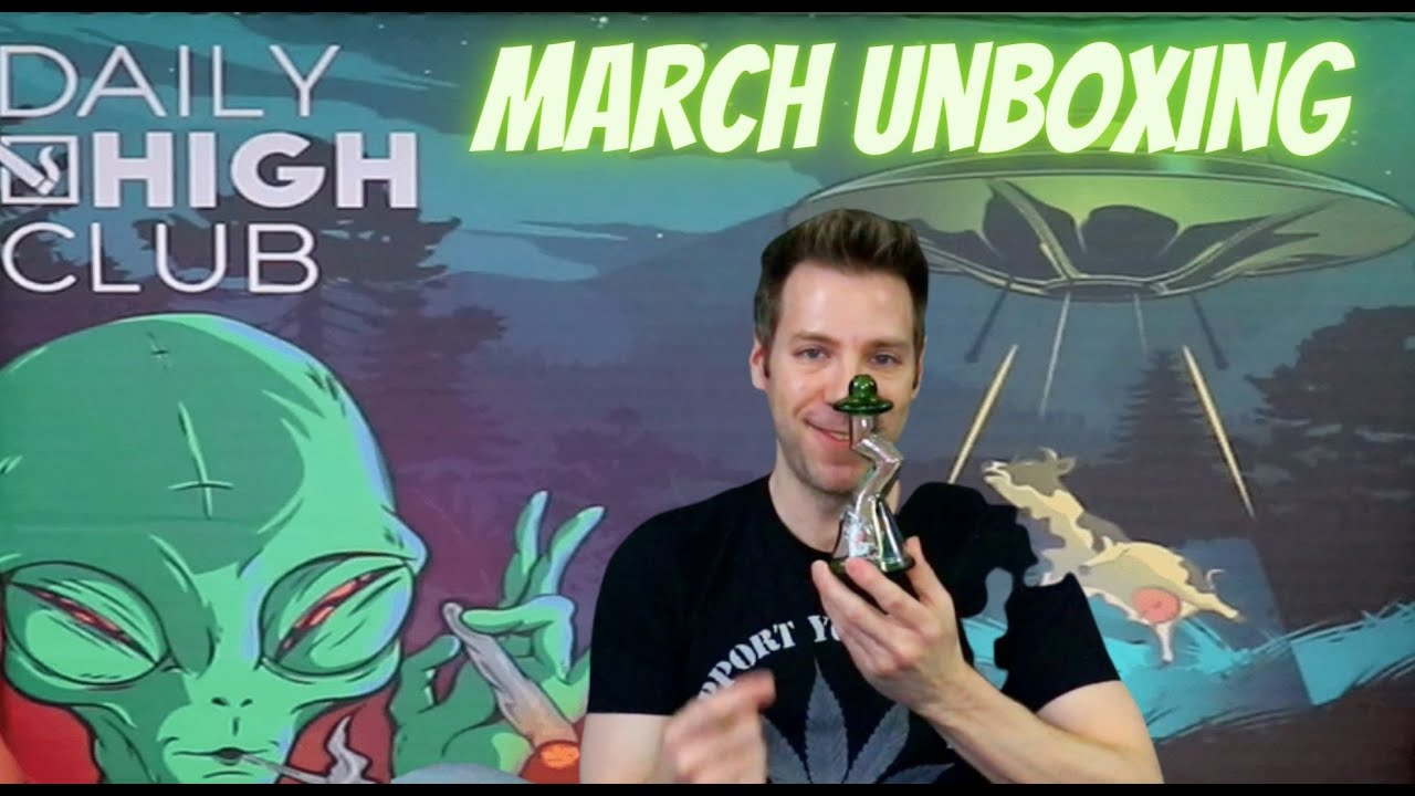 Daily High Club March 2022 Unboxing | GoStoner Reviews