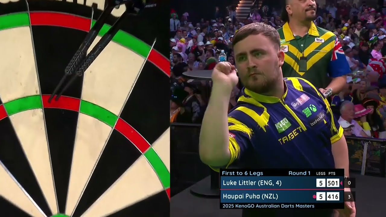 Next Haupai Puha's Decider Leg in the World Series of Darts - Australian Darts Masters 2025