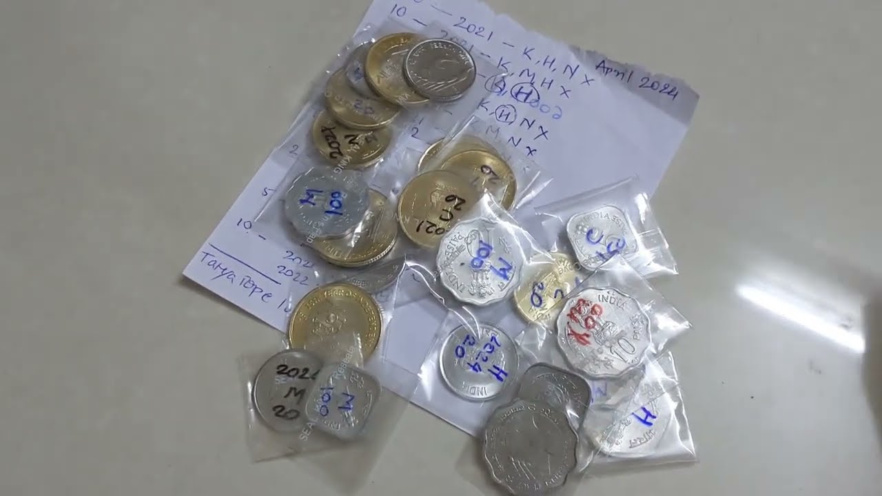 2024 Mumbai Coin Expo coin haul. AKAM/Tear drop/FAO aluminium coins. #numismatics #coins #elections