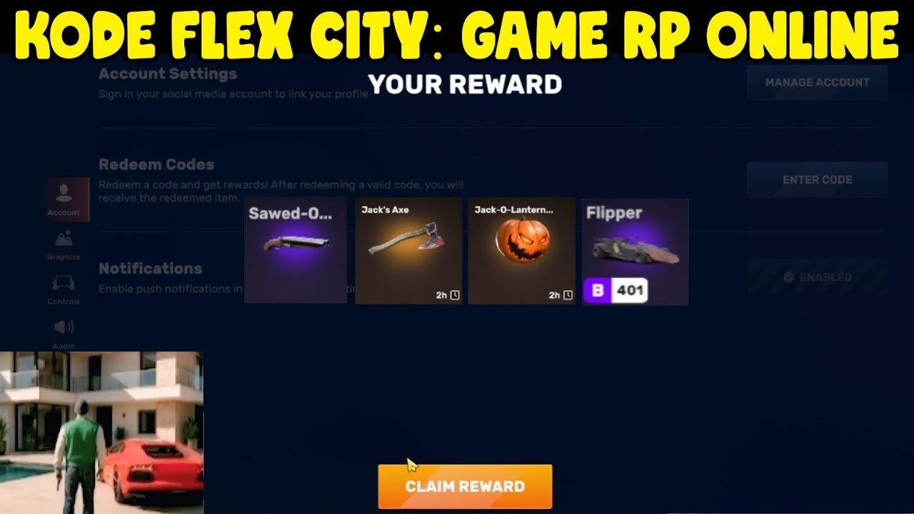 KODE REDEEM FLEX CITY GAME RP ONLINE TERBARU OKTOBER 2025 - NEW REDEEM CODE FLEX CITY 2025