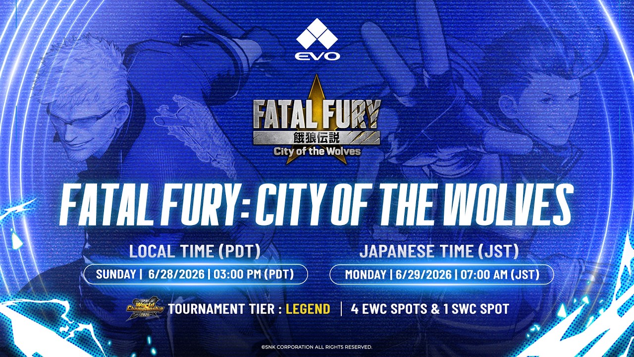 Evo 2026 | FATAL FURY: CotW | TOP 8