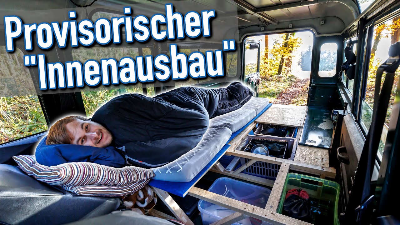 Vorläufiger Defender-Innenausbau | Defender Projekt #70