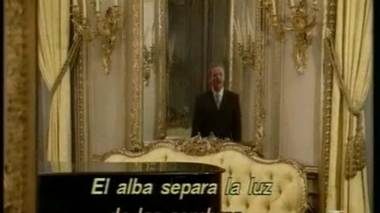 Alfredo Kraus canta  L' alba separa dalla luce l' ombra