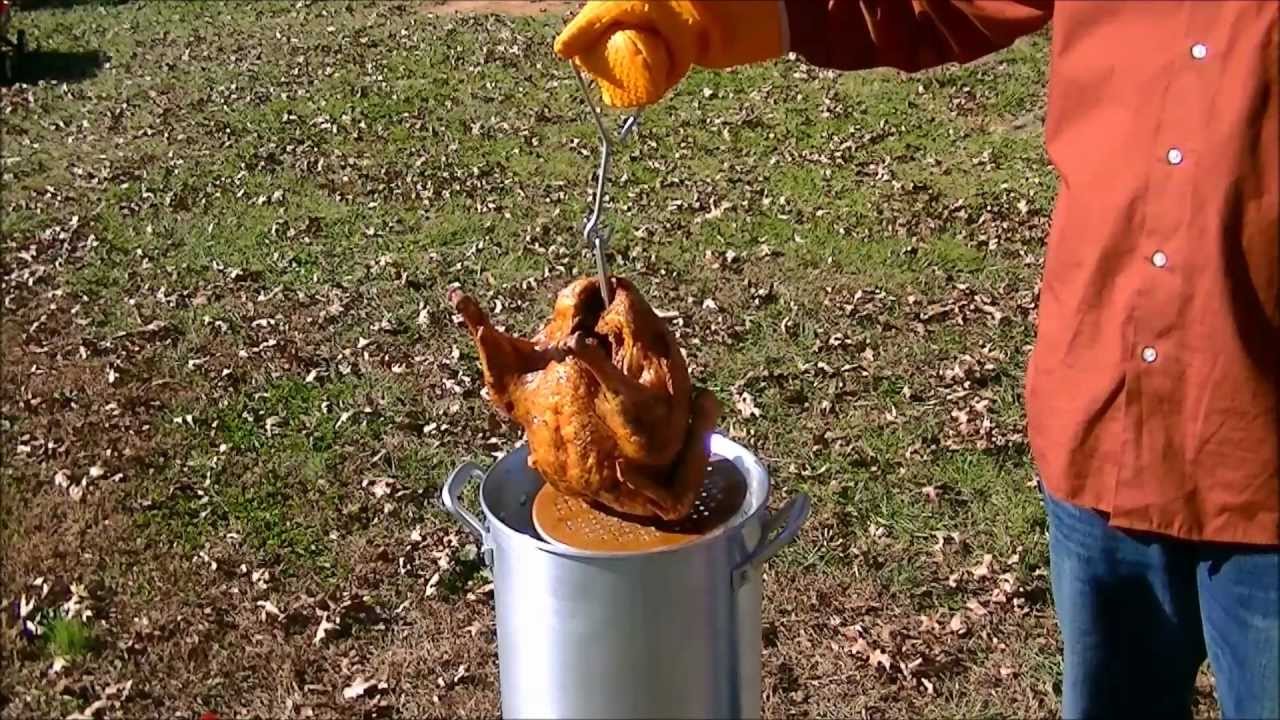 Correctly (and Safely)  Deep Fry a Turkey Instructional Video