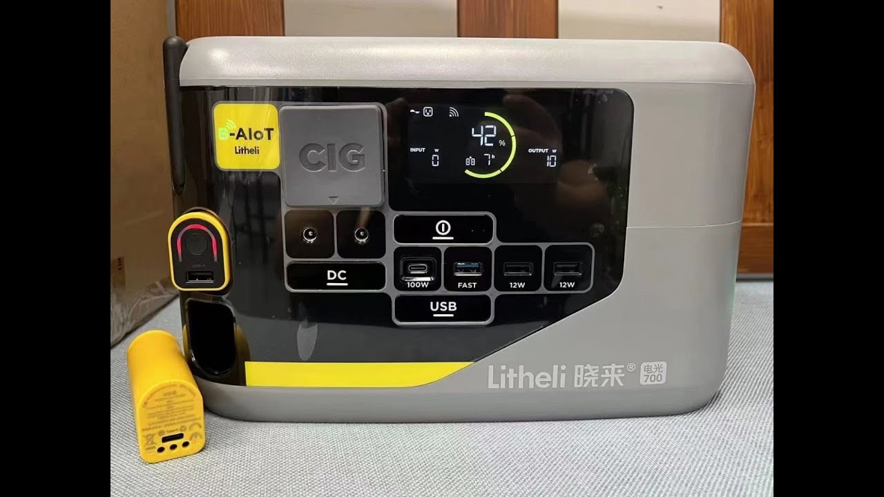 Trạm sạc di động LiTHELi eclair 700 , 189 000mAh