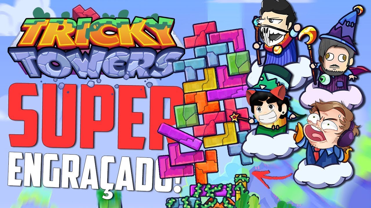 VÍDEO DE TETRIS MAIS ENGRAÇADO DO MUNDO! - Tricky Towers