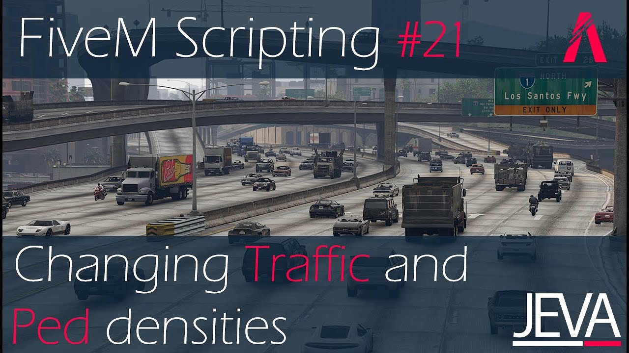 FiveM Scripting 21 - Changing Traffic and Ped Density