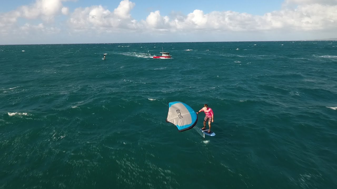 Epic downwind foiling by The Flying Dutchman crew